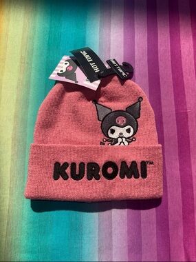 Hot Topic Hello Kitty ~Kuromi~ Beanie *New*